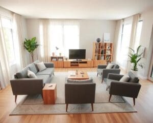 Hoe richt je een woonkamer praktisch in?