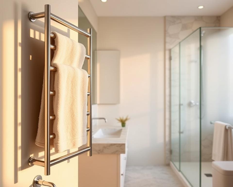 Waarom is een elektrische handdoekradiator handig in de badkamer?