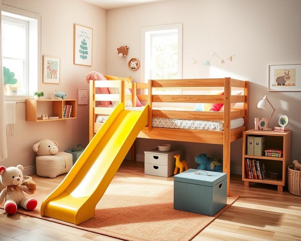 Waarom kiezen voor een halfhoogslaper met glijbaan?