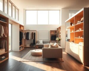 Waarom voelt een open kast luchtig en ruim?