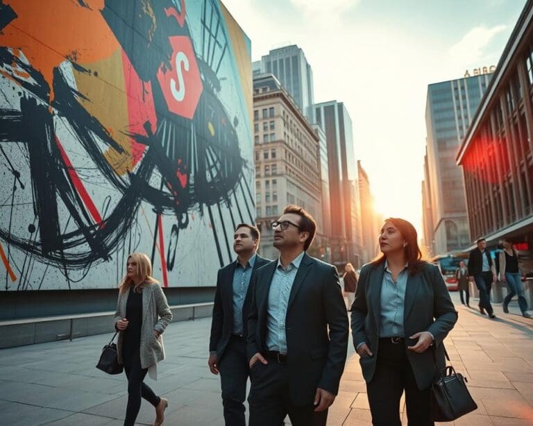 Waarom werkt een groot kunstwerk als statement?