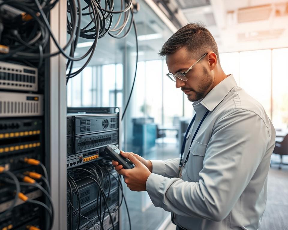 Wat doet een installateur bij bedrijfslocaties?