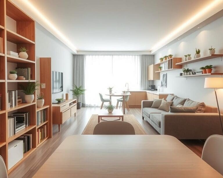 Wat helpt bij het besparen van ruimte in huis?