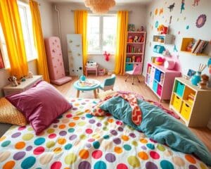Wat helpt bij het creëren van een speelse slaapkamer?