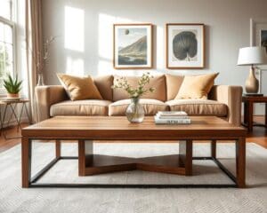Wat is een geschikte salontafel voor de woonkamer?