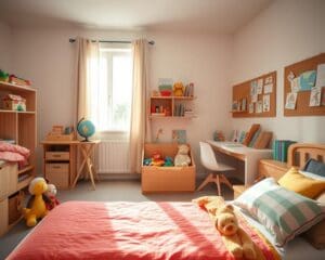 Wat maakt een kinderkamer overzichtelijk?