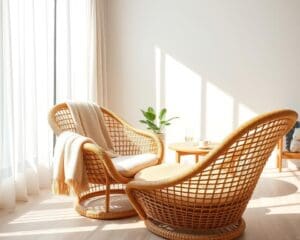 Wat maakt een rotan stoel weer zo populair?