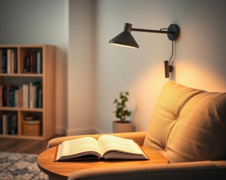 Wat maakt een wandlamp ideaal voor leeshoeken?