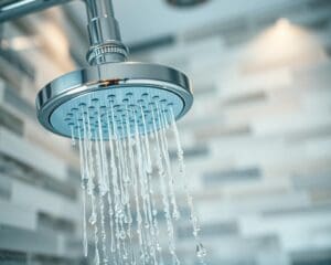 Welke douchekop bespaart water zonder comfortverlies?