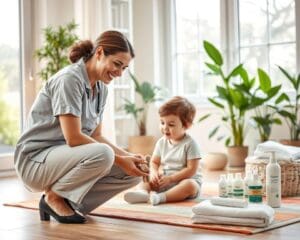 Hoe creëer je een vast verzorgingsmoment?