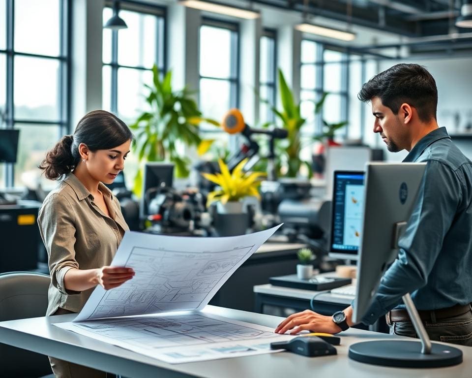 Hoe ziet werken in de techniek eruit?