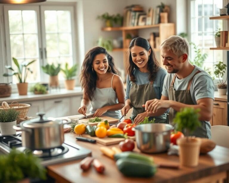 Waarom is samen koken zo gezellig?