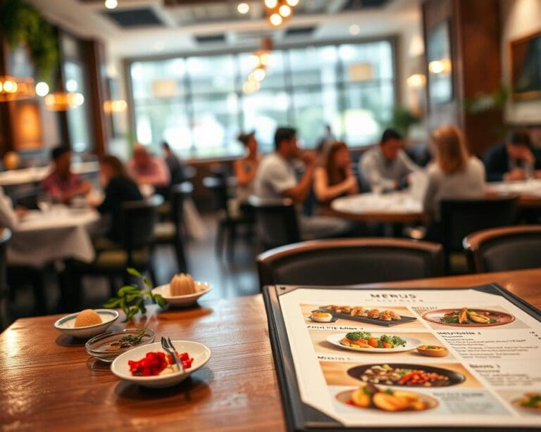 Wat maakt een goede menukaart aantrekkelijk?