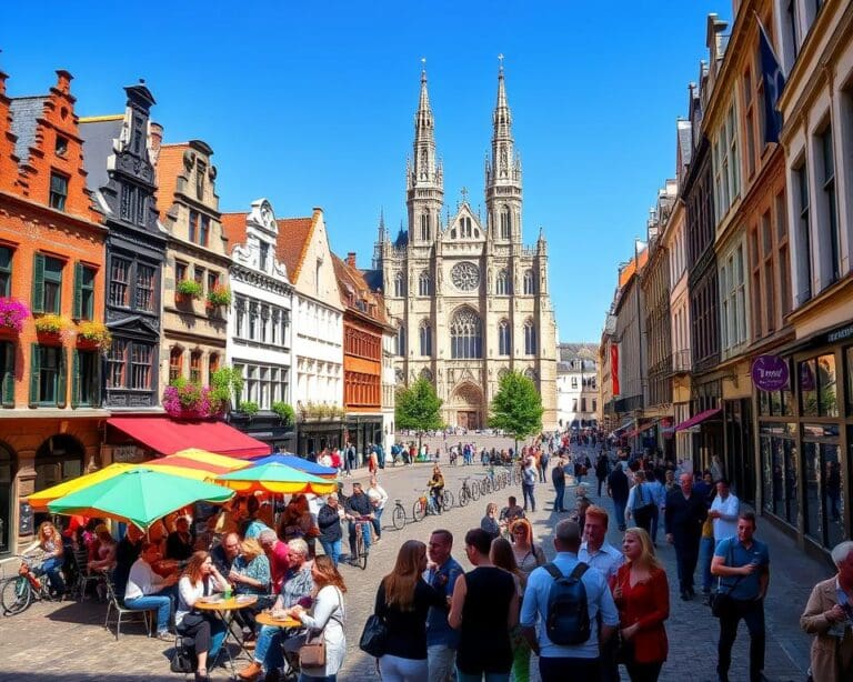 Wat maakt het centrum van Gent zo levendig?