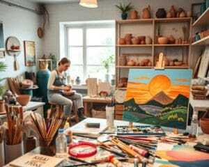 Wat zijn leuke creatieve hobby’s?