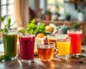 Welke dranken zijn gezond voor dagelijks gebruik?