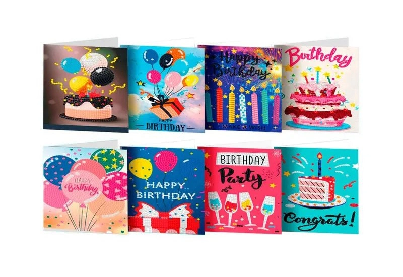 Waarom diamond painting kaarten leuk zijn om te geven?