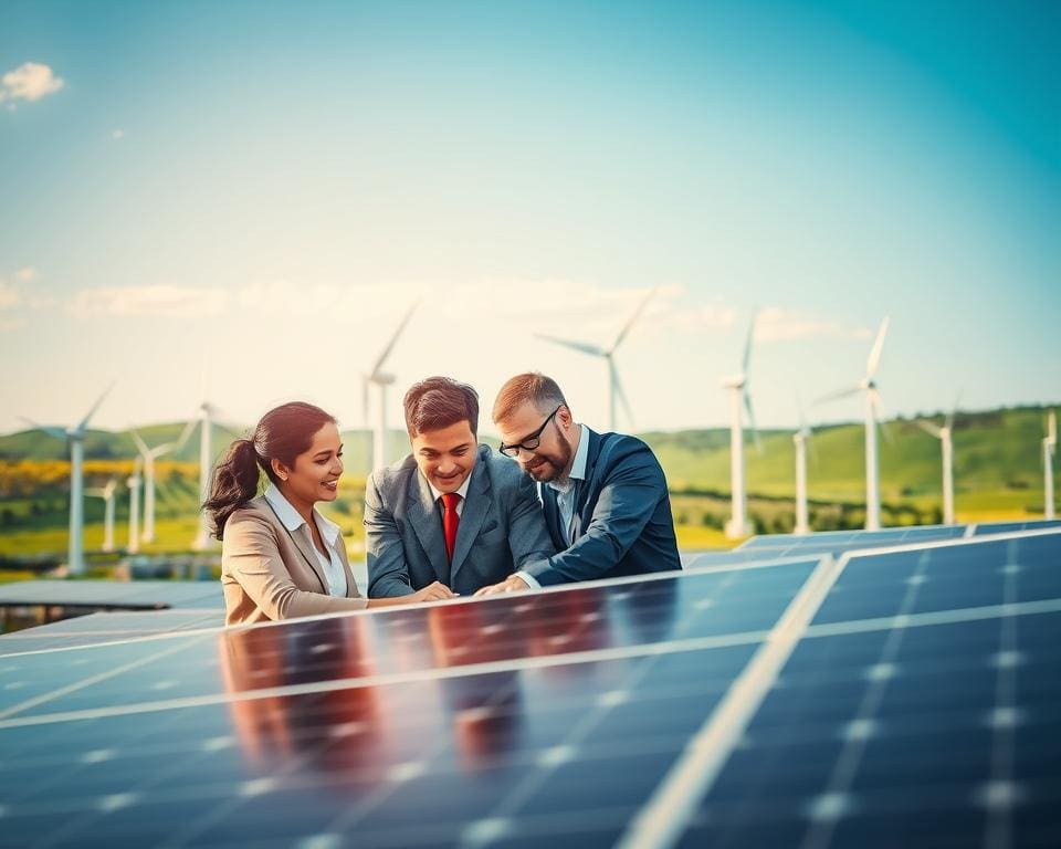 Banen in duurzame installaties