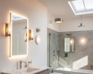 Hoe kies je de juiste badkamerverlichting?