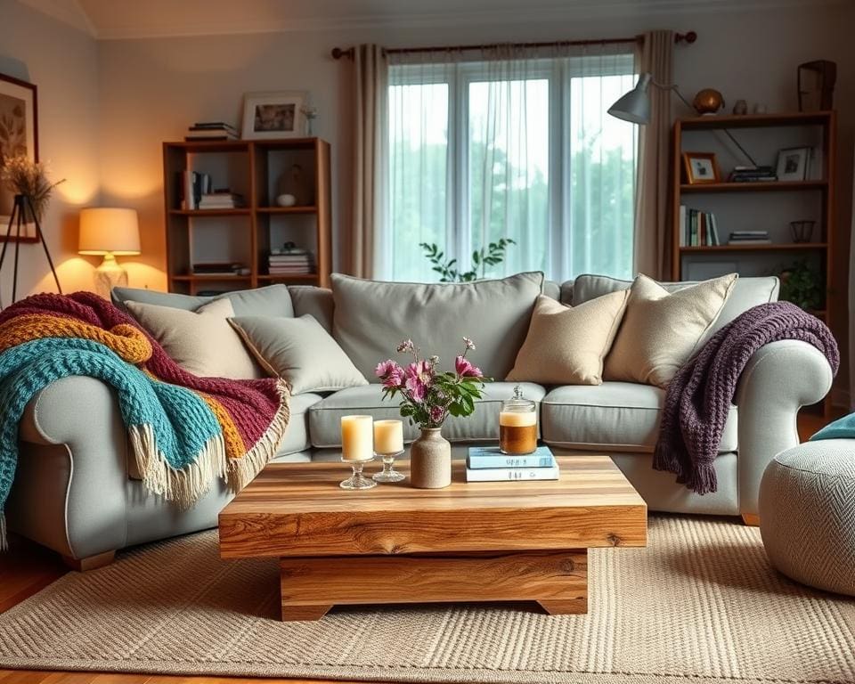 Hoe maak je een woonkamer gezelliger?