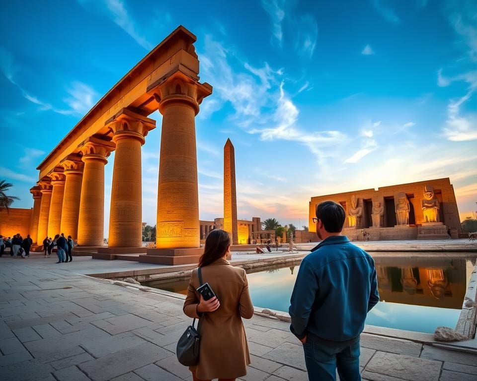 Hoe ontdek je de tempels van Karnak en Luxor?