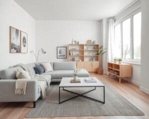 Hoe richt je een kleine woonkamer ruimtelijk in?