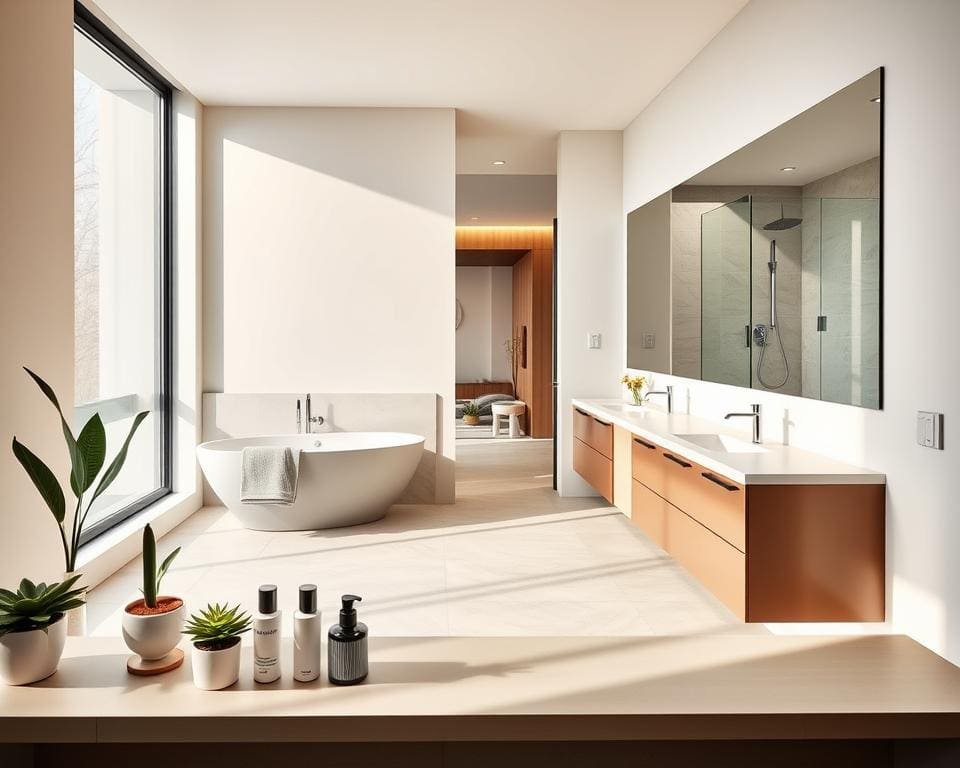 Hoe verbeter je de indeling van de badkamer?