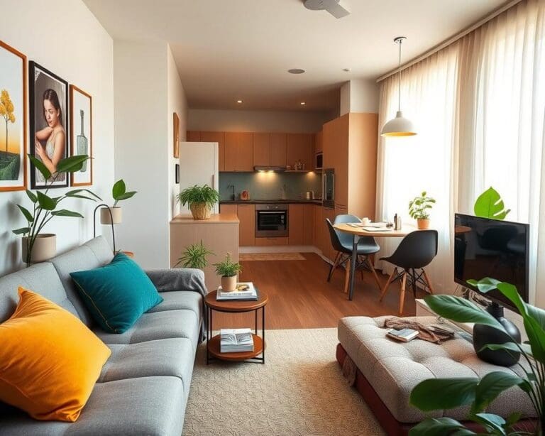 Interieurideeën voor een compacte studio