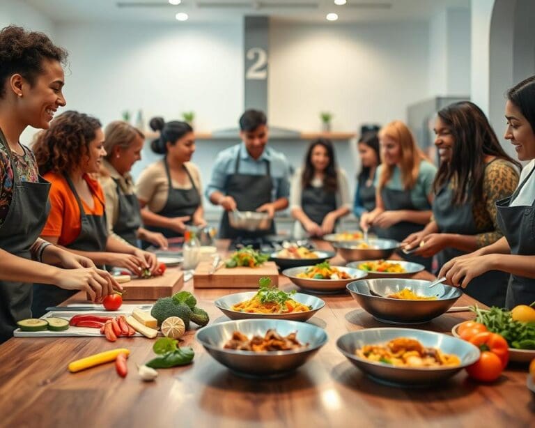 Waarom is een kookworkshop leuk met vrienden?