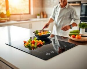 Wat maakt een inductiekookplaat energiezuinig?