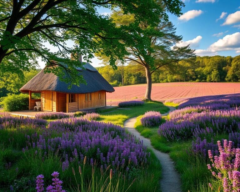 Wat maakt een vakantiehuisje nabij bos en heide zo aantrekkelijk?