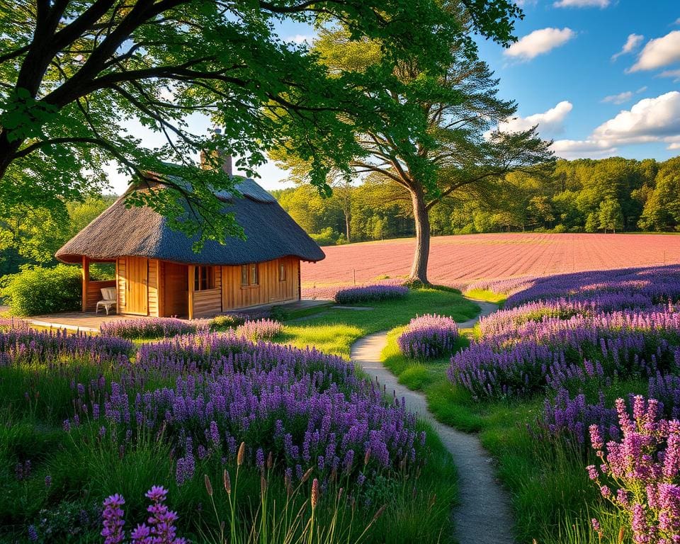 Wat maakt een vakantiehuisje nabij bos en heide zo aantrekkelijk?