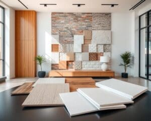 Wat zijn geschikte materialen voor wanden?