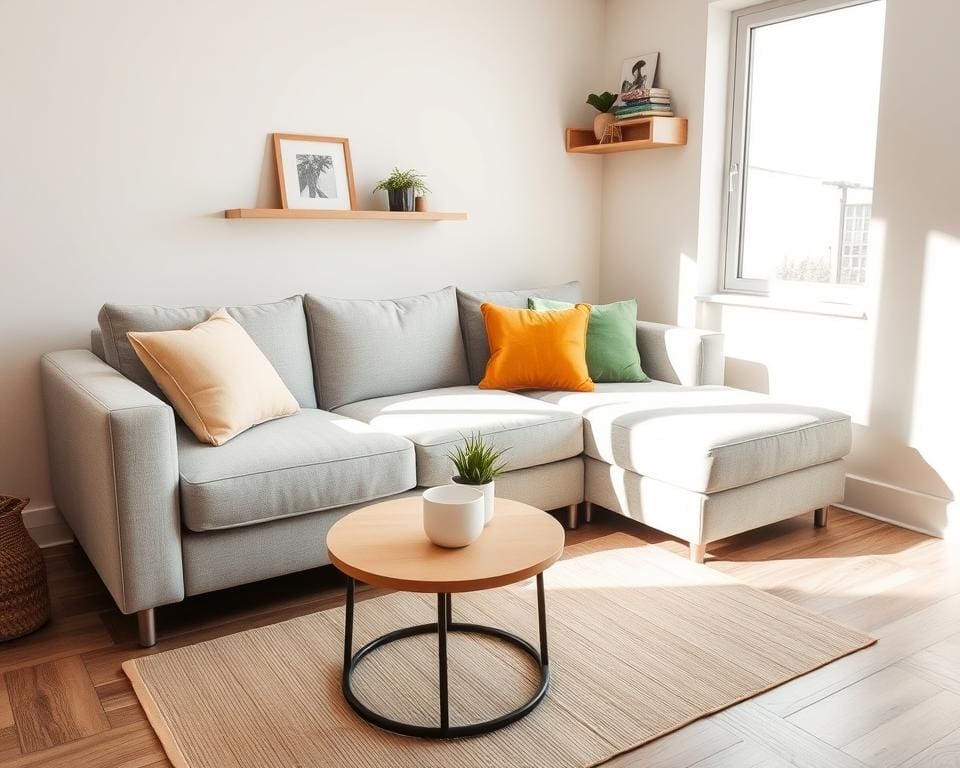 Welke bank past bij een kleine woonkamer?