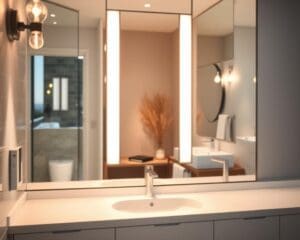 Welke verlichting werkt het beste bij spiegels?