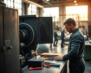 Werken in machineonderhoud