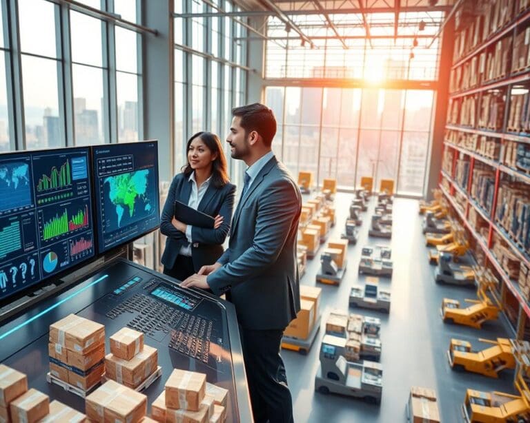 Werken in slimme logistiek