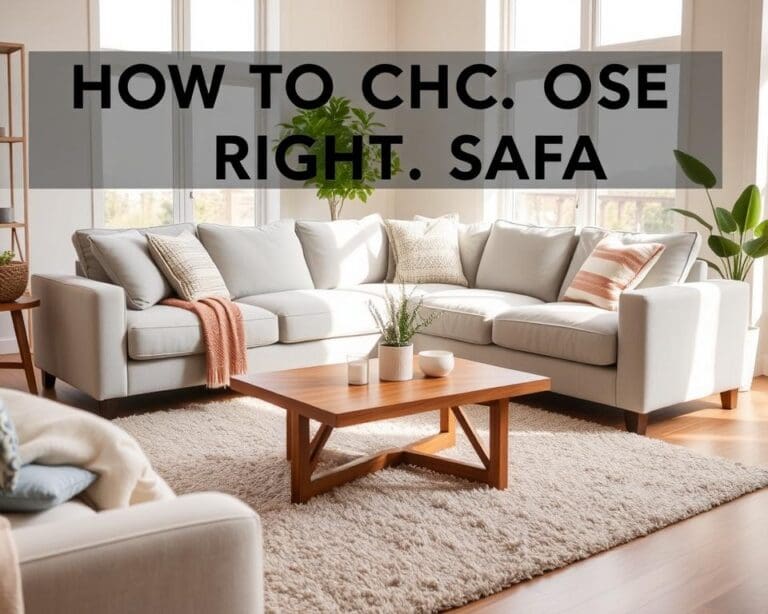 Hoe kies je de juiste bank voor je woonkamer?