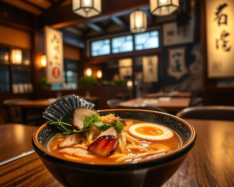 Waar eet je de beste ramen in een Japans restaurant?