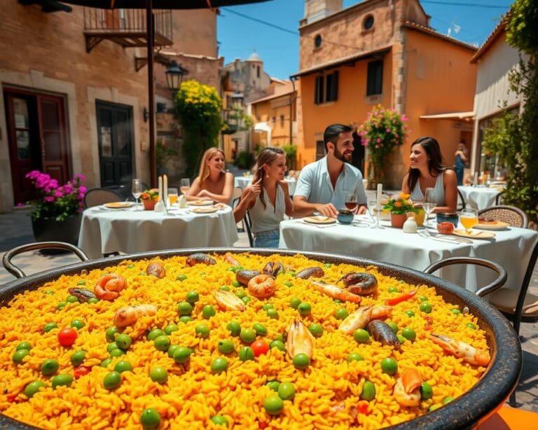 Waar kun je genieten van traditionele paella?