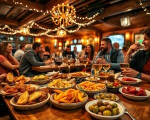 Waarom is een tapasbar ideaal voor een avond uit eten?