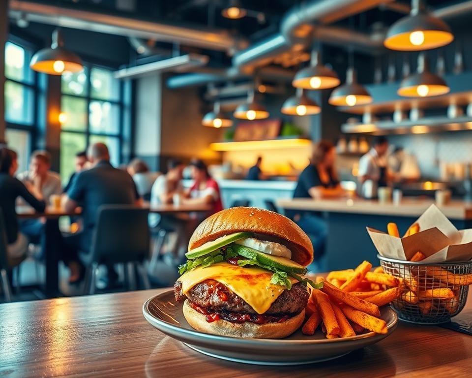 Wat maakt een burgerrestaurant met gourmet burgers uniek?