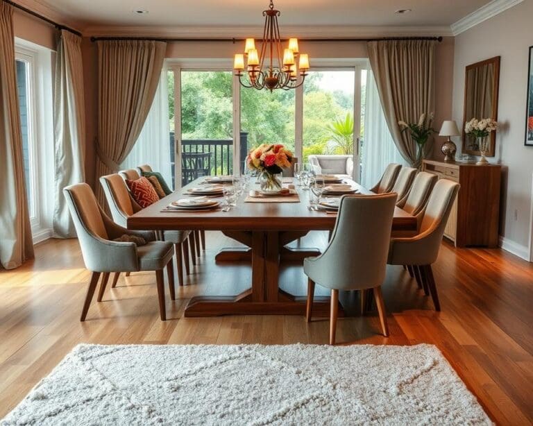 Welke eettafel past bij een groot gezin?