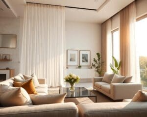 Welke gordijnen passen bij een modern interieur?