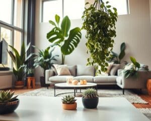 Welke planten passen in een moderne woonkamer?