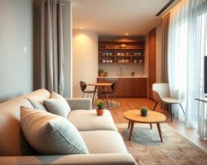 Welke meubels passen in een compacte studio?