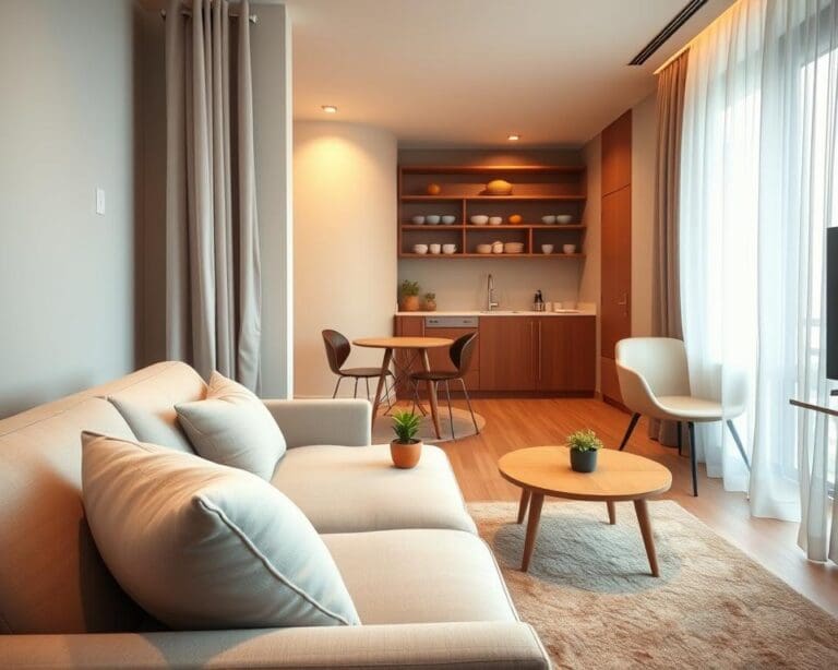 Welke meubels passen in een compacte studio?