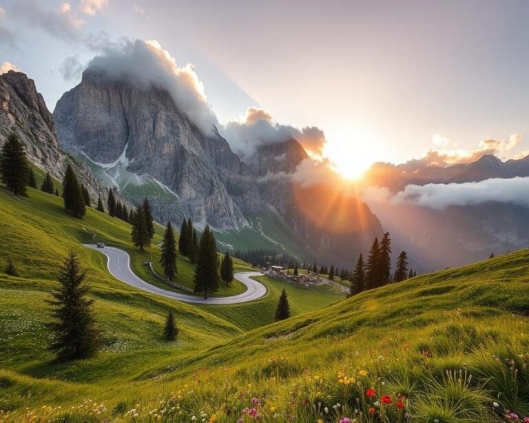 routes Dolomieten