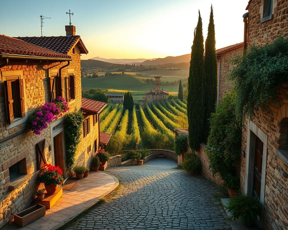 dorpen Toscane