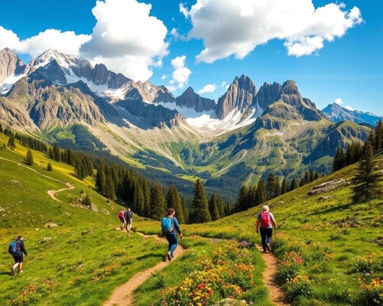 routes Zwitserse Alpen